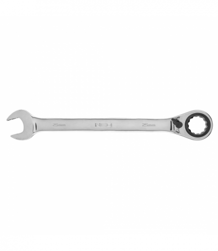 Klucz płasko-oczkowy z grzechotką i przełącznikiem 25 mm GTX NEO Tools 09-337