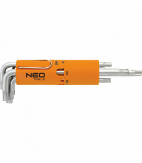 Klucze Torx T10-T50, zestaw 8 szt. GTX NEO Tools 09-514