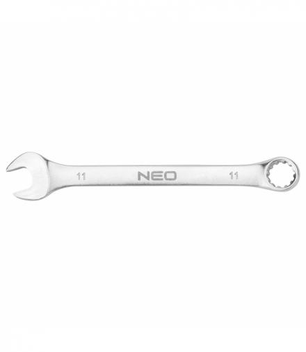 Klucz płasko-oczkowy 11 x 150 mm GTX NEO Tools 09-655