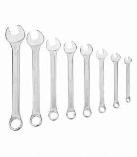 Klucze płasko-oczkowe 6-19 mm, zestaw 8 szt. GTX NEO Tools 09-751