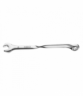 Klucz płasko-oczkowy skręcony 90°, 8 mm GTX NEO Tools 09-779