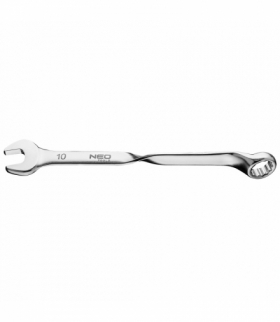 Klucz płasko-oczkowy skręcony 90°, 10mm GTX NEO Tools 09-780