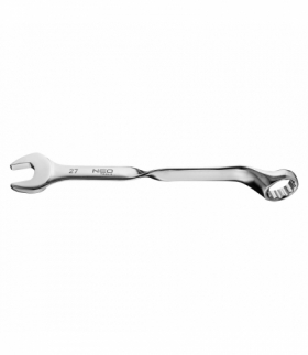 Klucz płasko-oczkowy skręcony 90°, 27mm GTX NEO Tools 09-788