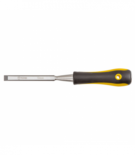 Dłuto 12 mm, dwumateriałowy uchwyt, CrV GTX TOPEX 09A412