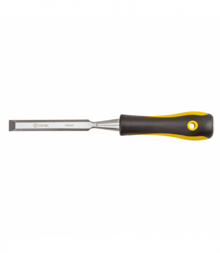 Dłuto 14 mm, dwumateriałowy uchwyt, CrV GTX TOPEX 09A414