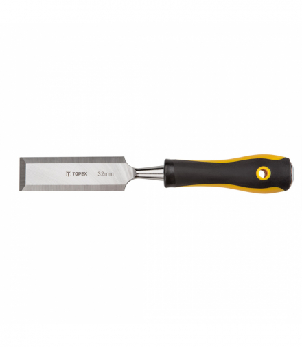 Dłuto 32 mm, dwumateriałowy uchwyt, CrV GTX TOPEX 09A432