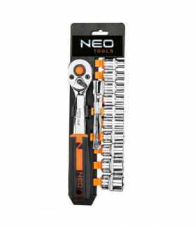 Klucze nasadowe 3/8", zestaw 12 szt. GTX NEO Tools 10-020