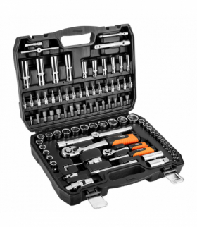 Zestaw kluczy 90 elementów 1/2", 1/4" GTX NEO Tools 10-180