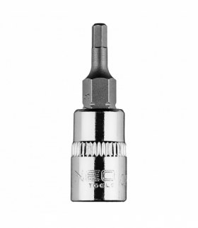 Końcówka sześciokątna H3 na nasadce 1/4", krótka, 37 mm GTX NEO Tools 10-310