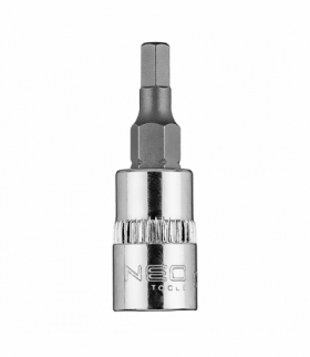 Końcówka sześciokątna H4 na nasadce 1/4", krótka, 37 mm GTX NEO Tools 10-311