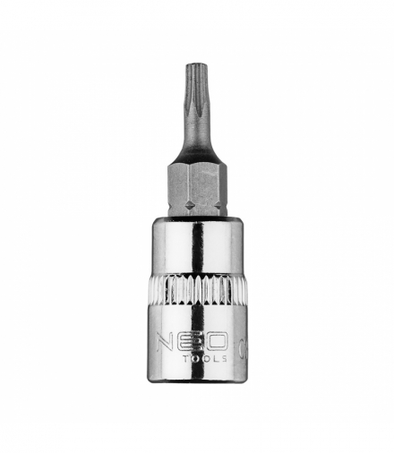 Końcówka TORX TX10 na nasadce 1/4", krótka, 37 mm GTX NEO Tools 10-322
