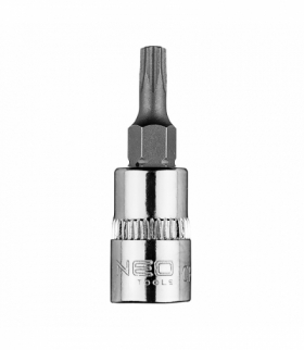 Końcówka TORX TX20 na nasadce 1/4", krótka, 37 mm GTX NEO Tools 10-324