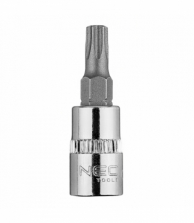 Końcówka TORX TX27 na nasadce 1/4", krótka, 37 mm GTX NEO Tools 10-326