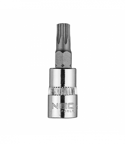 Końcówka TORX TX30 na nasadce 1/4", krótka, 37 mm GTX NEO Tools 10-327