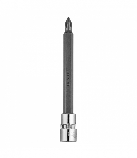 Końcówka wkrętakowa PH1 na nasadce 1/4", długa, 87 mm GTX NEO Tools 10-334