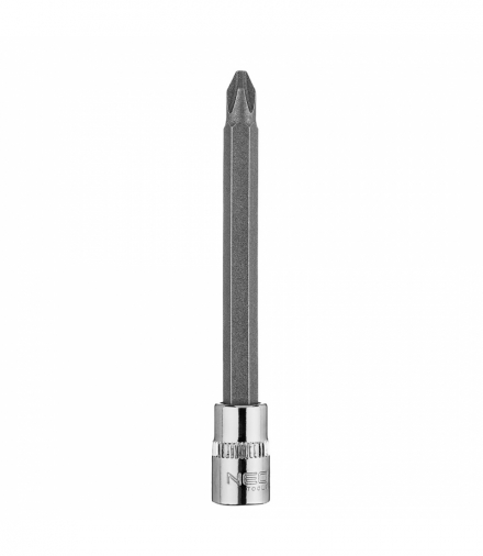 Końcówka wkrętakowa PH2 na nasadce 1/4", długa, 87 mm GTX NEO Tools 10-335
