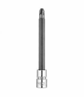 Końcówka wkrętakowa PZ3 na nasadce 1/4", długa, 87 mm GTX NEO Tools 10-339