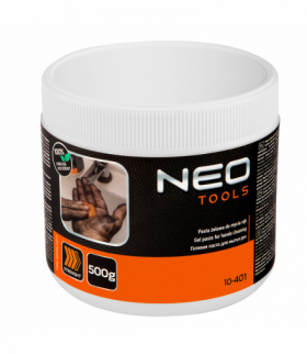 Żelowa, pomarańczowa, pasta do mycia rąk, do usuwania trudnych zabrudzeń - słoik 500g GTX NEO Tools 10-401