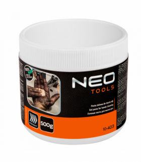 Żelowa, specjalna, pasta do mycia rąk, do usuwania trudnych i bardzo trudnych zabrudzeń - słoik 500g GTX NEO Tools 10-403