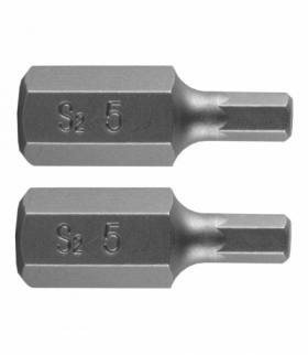 Końcówka HEX 5 x 30 mm, S2 x 2 szt. GTX NEO Tools 10-970