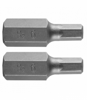 Końcówka HEX 6 x 30 mm, S2 x 2 szt. GTX NEO Tools 10-972