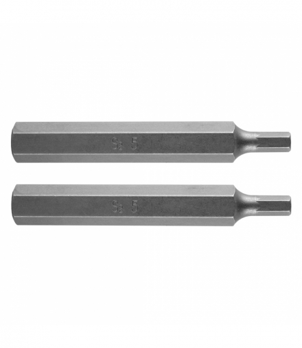 Końcówka HEX 5 x 75 mm, S2 x 2 szt. GTX NEO Tools 10-980