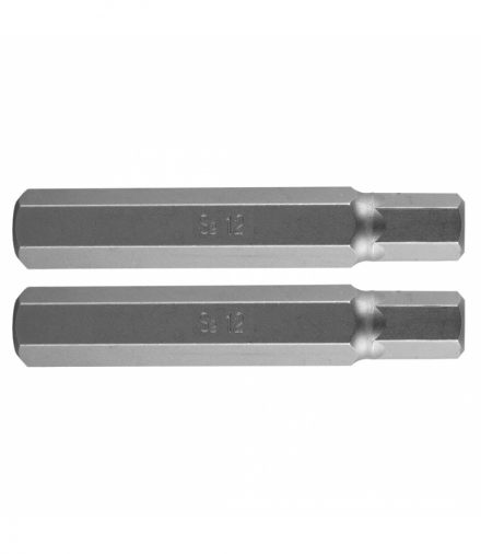 Końcówka HEX 12 x 75 mm, S2 x 2 szt. GTX NEO Tools 10-988