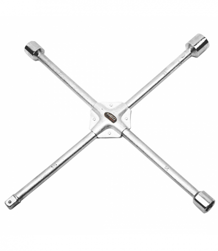 Klucz do kół krzyżakowy, wzmacniany, 17 x 19 x 22 x 1/2" mm GTX NEO Tools 11-100