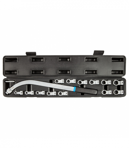 Klucz do demontażu napinaczy z wymiennymi końcówkami - zestaw 14 szt. GTX NEO Tools 11-169