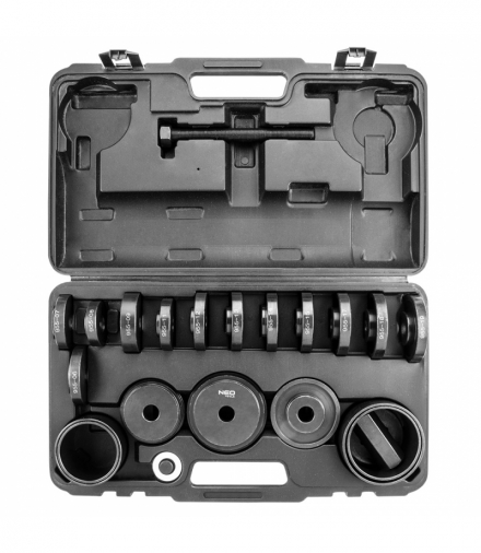 Zestaw do montażu i demontażu łożysk i tulei - zestaw 22 szt. GTX NEO Tools 11-690