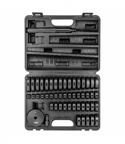 Zestaw do osadzania łożysk, uszczelniaczy i łącznikow gumowych - zestaw 51 szt. GTX NEO Tools 11-691