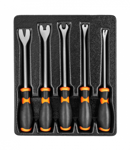 Ściągacze tapicerki, 5 sztuk GTX NEO Tools 11-825