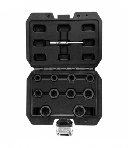 Nasadki, do uszkodzonych nakrętek, krótkie - zestaw 11 szt. GTX NEO Tools 11-922