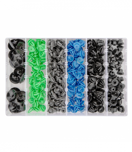 Zestaw spinek samochodowych Opel, 300 sztuk GTX NEO Tools 11-952