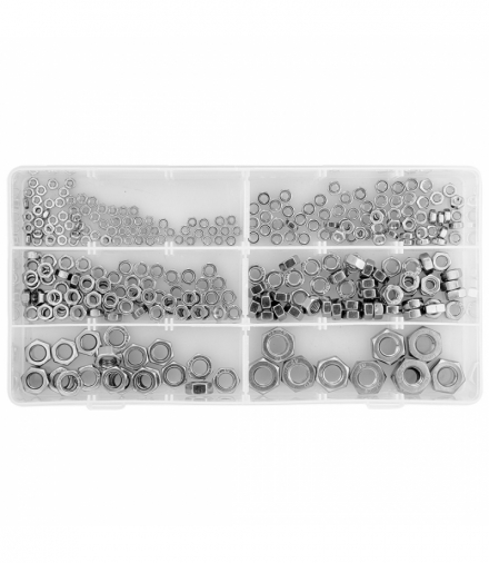 Nakrętki nierdzewne, 300 sztuk GTX NEO Tools 11-982