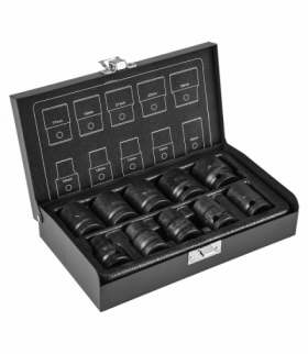 Nasadki udarowe 1/2", 10-24 mm, zestaw 10 szt. GTX NEO Tools 12-101