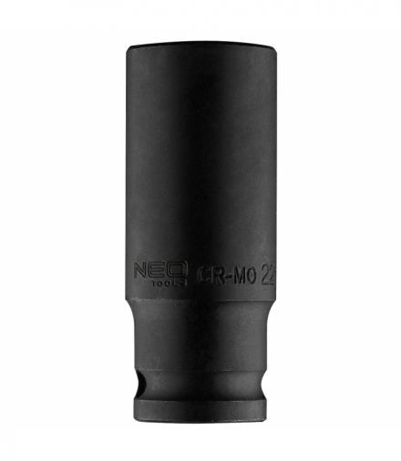 Nasadka udarowa 1/2" długa, 22 x 78mm , Cr-Mo GTX NEO Tools 12-322
