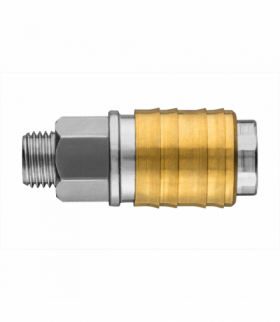 Szybkozłączka do kompresora z gwintem zewnętrznym 1/4" GTX NEO Tools 12-635