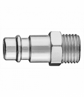 Końcówka do szybkozłączki z gwintem zewnętrznym 1/4" GTX NEO Tools 12-640