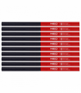 Ołówek techniczny czerwono-niebieski 12 sztuk GTX NEO Tools 13-805