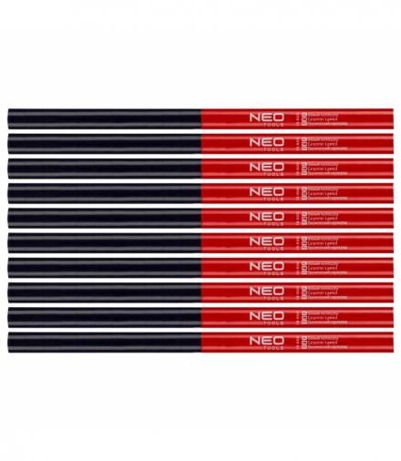 Ołówek techniczny czerwono-niebieski 12 sztuk GTX NEO Tools 13-805