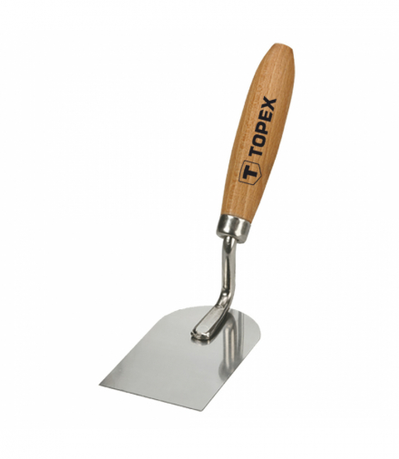 Kielnia sztukatorska 100 x 60 mm, stal nierdzewna GTX TOPEX 13A805