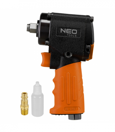 Klucz udarowy pneumatyczny, 1/2", 680 Nm (krótki) GTX NEO Tools 14-006