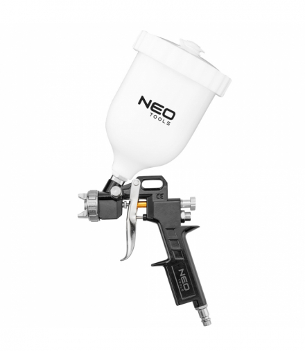 Pistolet lakierniczy górny zbiornik 0.6 l, dysza 1.5 mm GTX NEO Tools 14-702