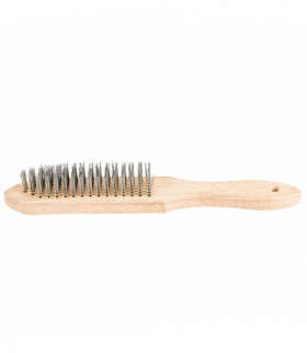 Szczotka druciana 6-rzędowa, drewniany uchwyt GTX Top Tools 14A606