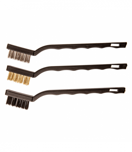 Szczotki 180 mm, miedź/stal/nylon, 3 szt. GTX Top Tools 14A618