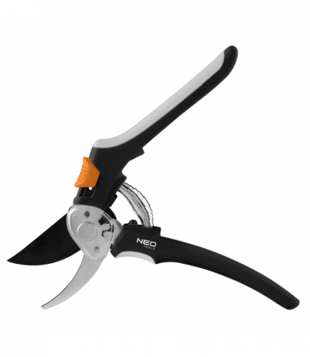 Sekator by-pass 200 mm, zakres do 18 mm, z przekładnią GTX NEO Tools 15-204