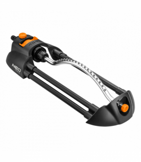 Zraszacz oscylacyjny, metalowy pałąk, 18 dysz, regulacja siły strumienia GTX NEO Tools 15-771