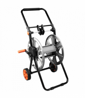 Wózek na wąż ogrodowy, metalowy, do 60 m węża 1/2", z prowadnicą węża GTX NEO Tools 15-792