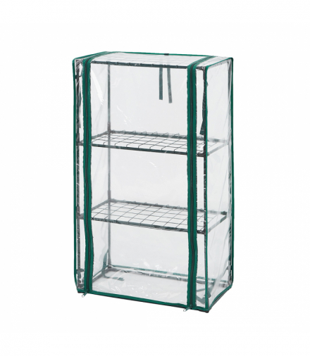 Szklarnia 46 x 24 x 80 cm, folia PVC, metalowa konstrukcja GTX NEO Tools 15-910